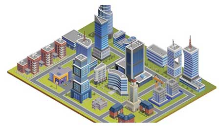 無(wú)人機(jī)傾斜攝影三維建模圖形